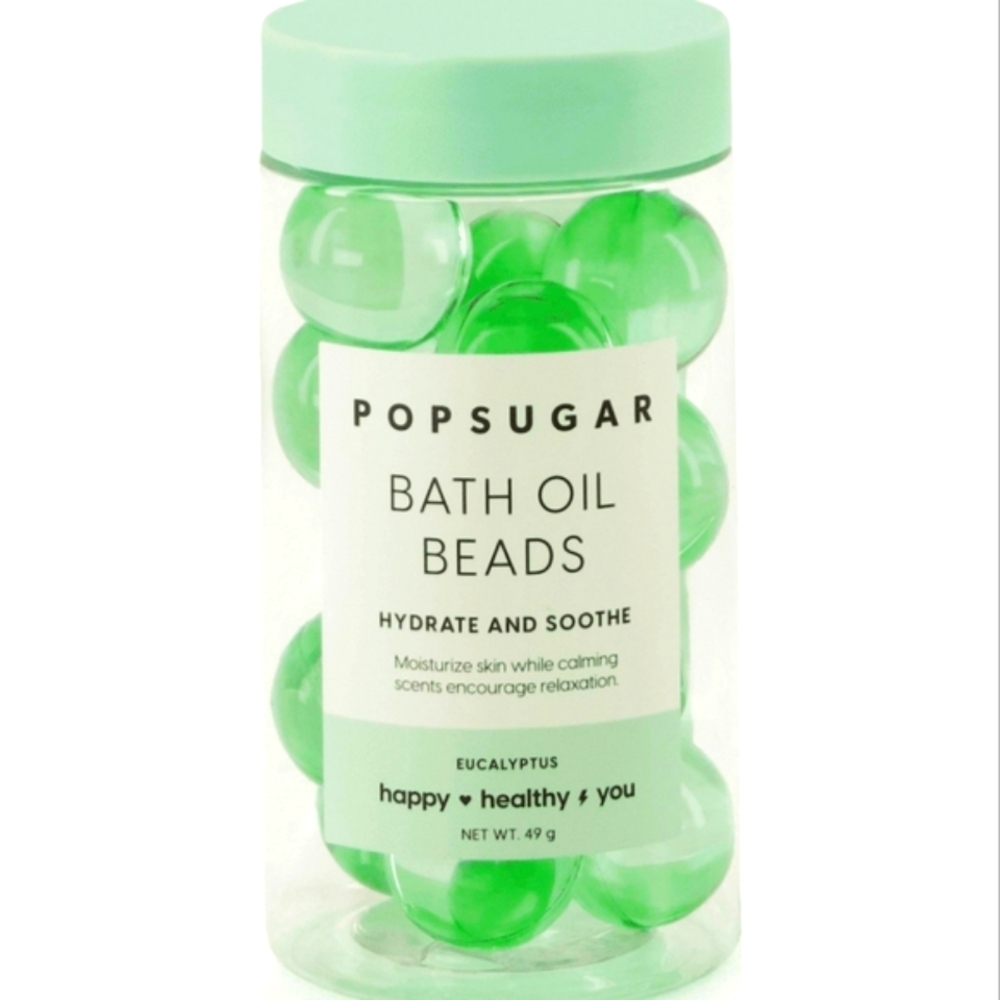 POPSUGAR Eucalyptus Bath Oil Beads
